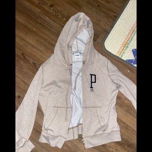 VS pink hoodie